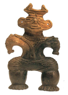 「遮光器土偶」画像