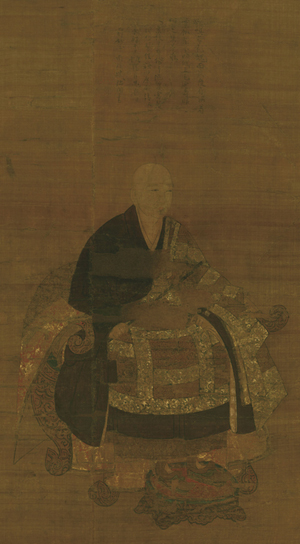 南渓瑞聞頂相画像