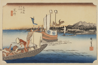 東海道五拾三次之内画像